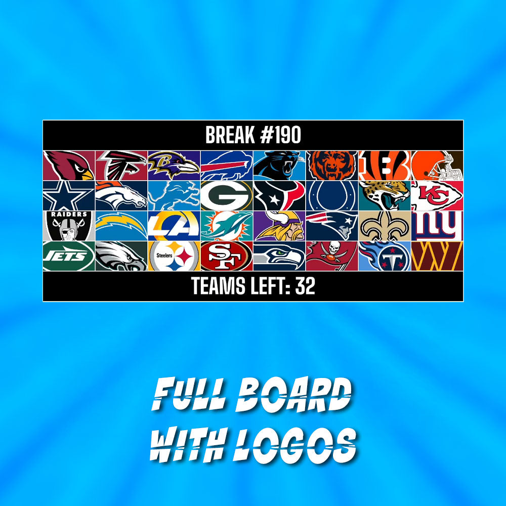 NFL Break Template Bundle For Google Sheets Pack Pursuit, LLC